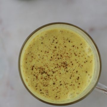 How to make Golden Turmeric Milk 1