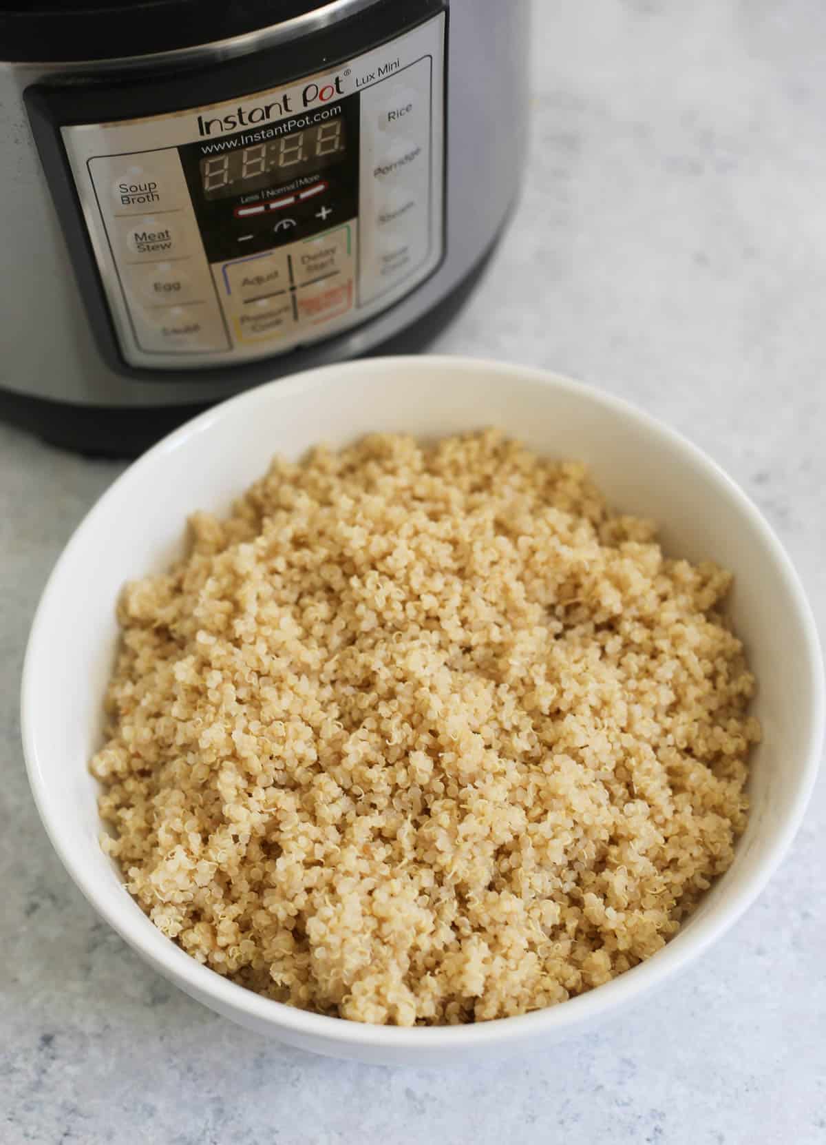 It is healthier to cook quinoa in instant pot